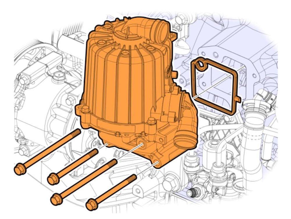آموزش تعویض سپراتور (Oil Separator) در کامیون ولوو FH یورو شش